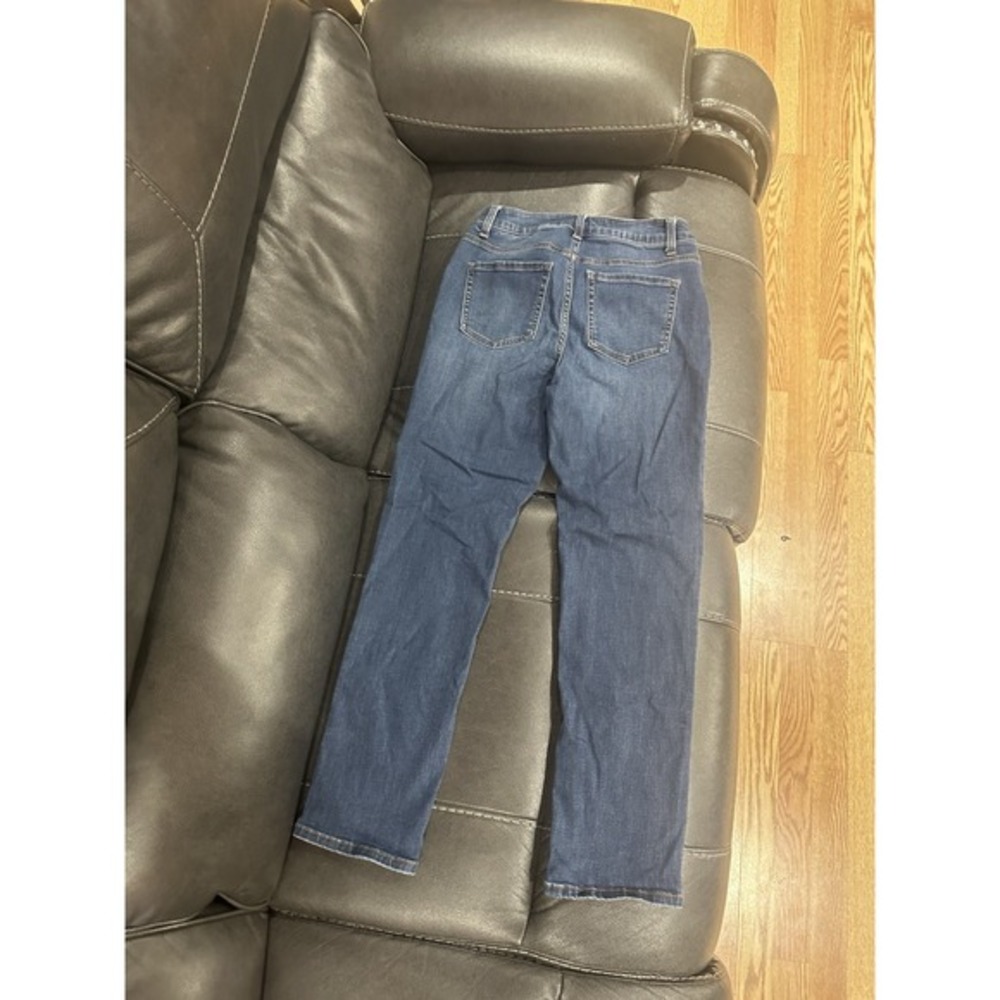 Time and Tru straight jeans size 4 blue - Picture 2 of 3